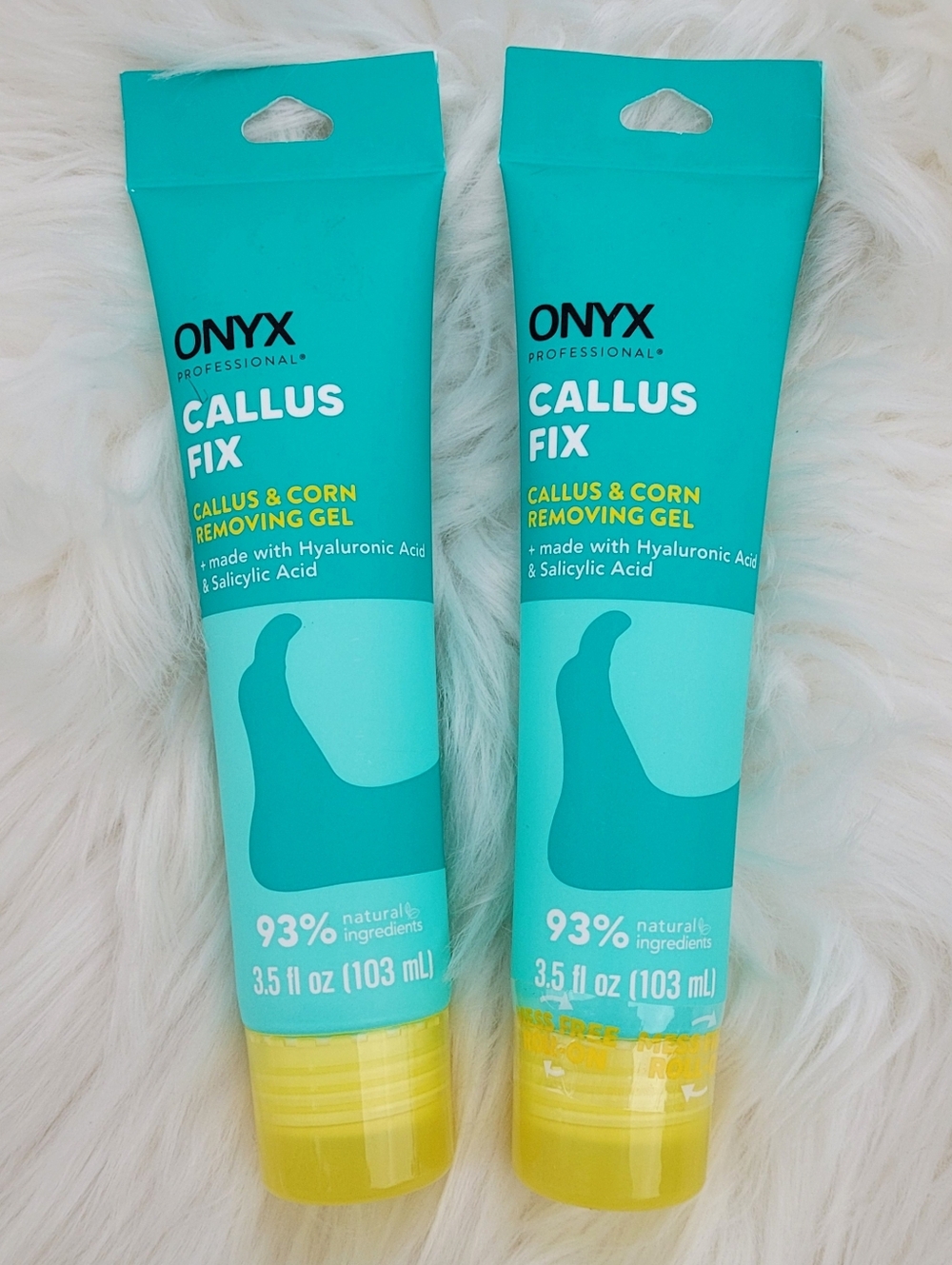 Onyx Professional Callus Fix Removing Gel with Roll-on Applicator 3.5oz (2 Pack)